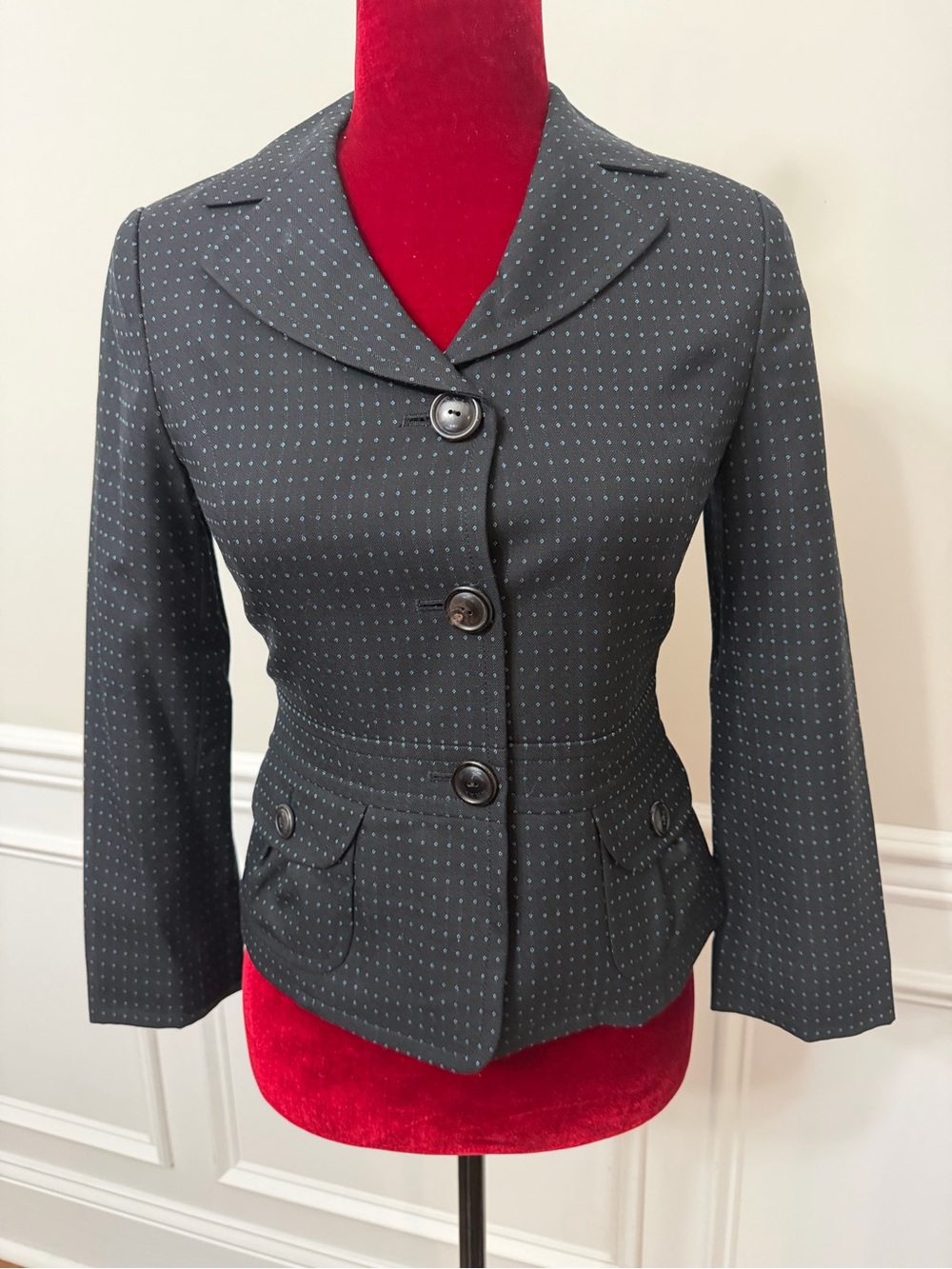 Kenneth Lynn Women's Tailored‎ Blazer Jacket Small